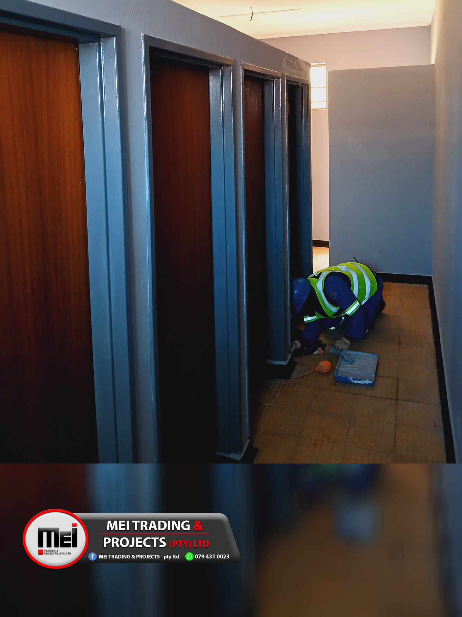 Interior refurbishment works